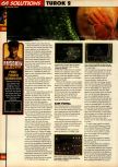 Scan de la soluce de Turok 2: Seeds Of Evil paru dans le magazine 64 Solutions 09, page 47