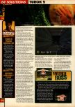 Scan of the walkthrough of Turok 2: Seeds Of Evil published in the magazine 64 Solutions 09, page 53