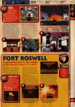 Scan of the walkthrough of Duke Nukem Zero Hour published in the magazine 64 Solutions 13, page 19