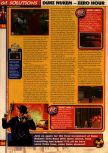 Scan of the walkthrough of Duke Nukem Zero Hour published in the magazine 64 Solutions 13, page 20