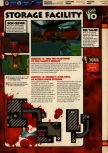 Scan de la soluce de Quake II paru dans le magazine 64 Solutions 13, page 12