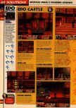 Scan of the walkthrough of  published in the magazine 64 Solutions 13, page 5