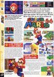 Scan of the preview of Super Mario 64 published in the magazine Computer and Video Games 178, page 7