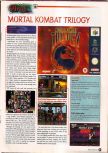 Scan of the preview of Mortal Kombat Trilogy published in the magazine Total Games 5, page 1