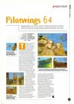 Scan de la preview de Pilotwings 64 paru dans le magazine Edge 33, page 1
