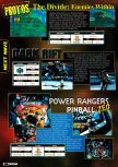 Scan of the preview of Dark Rift published in the magazine Electronic Gaming Monthly 085, page 1