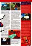 Scan of the review of Super Mario 64 published in the magazine Electronic Gaming Monthly 086, page 3