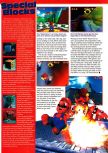Scan of the review of Super Mario 64 published in the magazine Electronic Gaming Monthly 086, page 5