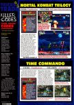 Scan of the walkthrough of Mortal Kombat Trilogy published in the magazine Electronic Gaming Monthly 089, page 2