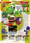 Scan of the review of Yoshi's Story published in the magazine GamePro 114, page 1