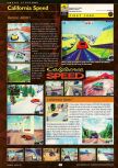 Scan of the preview of California Speed published in the magazine GamePro 126, page 1