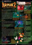 Scan of the review of Rayman 2: The Great Escape published in the magazine GamePro 134, page 1