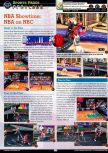 Scan of the preview of NBA Showtime: NBA on NBC published in the magazine GamePro 134, page 1
