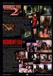 Scan of the preview of Resident Evil 2 published in the magazine GamePro 134, page 1