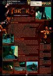 Scan of the review of Turok 3: Shadow of Oblivion published in the magazine GamePro 145, page 1
