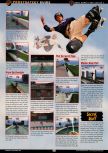 Scan of the walkthrough of Tony Hawk's Skateboarding published in the magazine GamePro 146, page 8