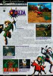 Scan of the review of The Legend Of Zelda: Majora's Mask published in the magazine GamePro 147, page 1