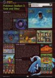 Scan of the preview of Pokemon Stadium 2 published in the magazine GamePro 150, page 1