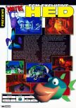 Scan de la preview de Tonic Trouble paru dans le magazine Electronic Gaming Monthly 090, page 1