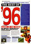 Scan of the article The best of '96 published in the magazine Electronic Gaming Monthly 092, page 1