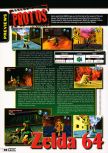 Scan of the preview of The Legend Of Zelda: Ocarina Of Time published in the magazine Electronic Gaming Monthly 093, page 4