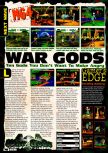 Scan de la preview de War Gods paru dans le magazine Electronic Gaming Monthly 095, page 9