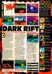 Scan de la preview de Dark Rift paru dans le magazine Electronic Gaming Monthly 095, page 3