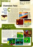 Scan of the preview of Chameleon Twist published in the magazine Electronic Gaming Monthly 102, page 1