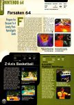 Scan of the preview of Fox Sports College Hoops '99 published in the magazine Electronic Gaming Monthly 102, page 3