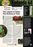 Scan de la preview de The Legend Of Zelda: Ocarina Of Time paru dans le magazine Electronic Gaming Monthly 103, page 1