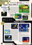 Scan of the preview of Yoshi's Story published in the magazine Electronic Gaming Monthly 103, page 1