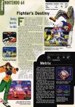 Scan of the preview of Fighters Destiny published in the magazine Electronic Gaming Monthly 103, page 1