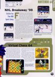 Scan de la preview de NHL Breakaway 98 paru dans le magazine Electronic Gaming Monthly 104, page 2