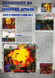 Scan of the review of Chopper Attack published in the magazine Q64 2, page 1
