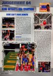 Scan du test de Kobe Bryant in NBA Courtside paru dans le magazine Q64 2, page 1