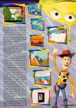Scan of the review of Toy Story 2 published in the magazine Q64 6, page 2