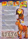 Scan of the review of Toy Story 2 published in the magazine Q64 6, page 4