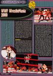 Scan of the review of WWF Wrestlemania 2000 published in the magazine Q64 6, page 1