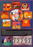 Scan du test de Earthworm Jim 3D paru dans le magazine Q64 6, page 4