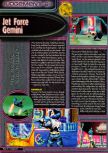 Scan of the review of Jet Force Gemini published in the magazine Q64 6, page 1