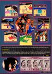Scan of the review of NBA Live 2000 published in the magazine Q64 6, page 4