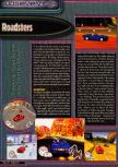 Scan of the review of Roadsters published in the magazine Q64 6, page 1