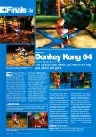 Scan of the review of Donkey Kong 64 published in the magazine Next Generation 60, page 1