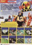 Scan of the review of Blast Corps published in the magazine Le Magazine Officiel Nintendo 01, page 1