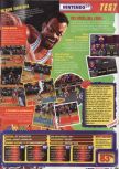 Scan of the review of NBA Hangtime published in the magazine Le Magazine Officiel Nintendo 01, page 2
