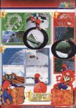 Scan of the walkthrough of Super Mario 64 published in the magazine Le Magazine Officiel Nintendo 01, page 8