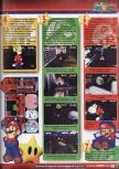 Scan of the walkthrough of Super Mario 64 published in the magazine Le Magazine Officiel Nintendo 01, page 10