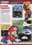 Scan of the walkthrough of Super Mario 64 published in the magazine Le Magazine Officiel Nintendo 01, page 11