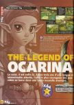 Scan of the review of The Legend Of Zelda: Ocarina Of Time published in the magazine X64 14, page 1
