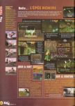 Scan of the review of The Legend Of Zelda: Ocarina Of Time published in the magazine X64 14, page 3